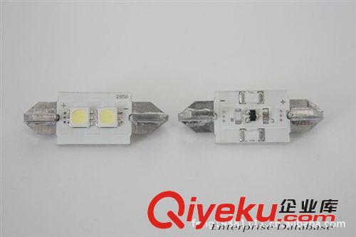 汽車LED車燈 車內燈 5050 36MM 6SMD 雙尖車燈 車頂燈 閱讀燈原始圖片2