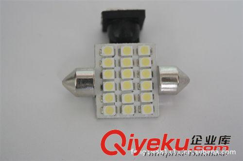 LED汽車燈  車內閱讀燈 36MM雙尖1206-16SMD頂燈原始圖片3