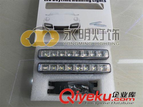 tj供應汽車LED日間行車燈 DRL 食人魚 8LED日行燈 8SMD前照燈