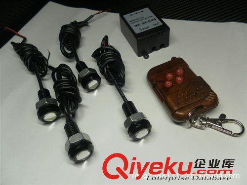 LED鷹眼燈 DIY車牌反擊燈 大功率1.5W倒車燈 加裝牌照燈 貼膠