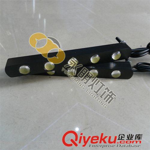 供應(yīng)LED鋁件日行燈 防水DRL 鷹眼4燈 晝行燈 8W牌照反擊燈原始圖片2