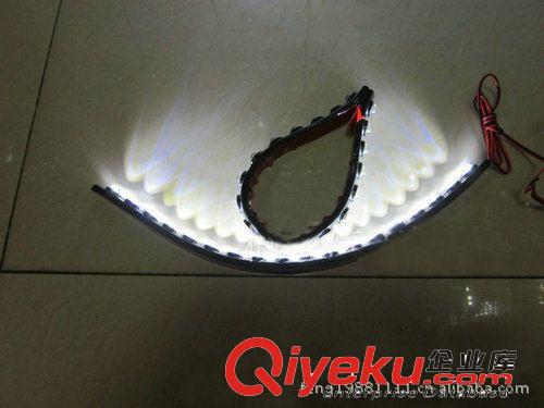軟膠日行燈 LED汽車燈 摩托車軟條燈 鷹眼燈 防水魚眼燈條原始圖片2