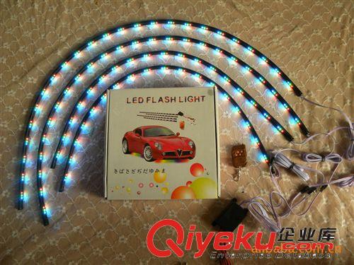 遙控LED底盤燈 七彩汽車底燈 聲控底盤燈 LED裝飾燈條 60CM*90CM原始圖片3