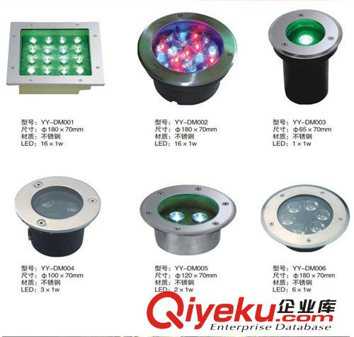 LED地埋燈 圓型1W地埋燈 戶外亮化燈具