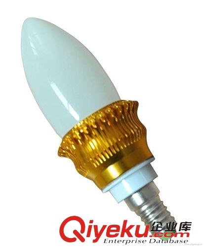 LED蠟燭燈 大功率3W蠟燭燈 LED蠟燭燈廠家 中山LED燈具廠家原始圖片3