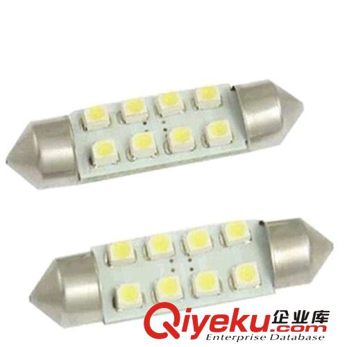 36mm雙尖8SMD1210芯片汽車LED 閱讀燈 車頂燈 牌照燈