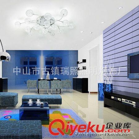 現(xiàn)代低壓花燈 鋁線球吸頂燈 客廳燈 臥室燈具原始圖片2