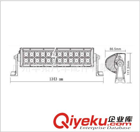 BLA-300W 大功率汽車工作燈LED 長燈條工廠生產(chǎn)