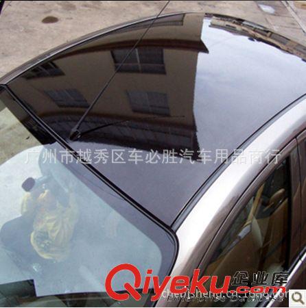 天窗膜 全景天窗膜 汽車車頂膜 亮光黑色 3層帶導(dǎo)氣槽1.35*15米