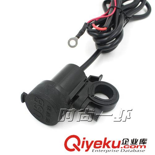 摩托車(chē)12V 24V車(chē)載USB手機(jī)充電器改裝 雙USB 2.1 A龍頭車(chē)充原始圖片3