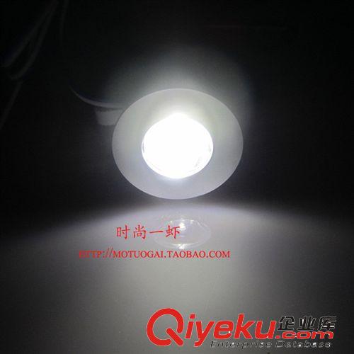 12V48V電動(dòng)車(chē)摩托車(chē)led大燈改裝超亮電瓶車(chē)射燈彩燈 1W 爆閃