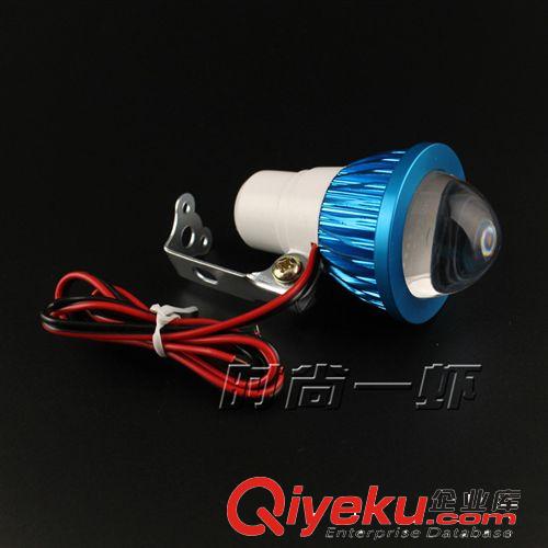電動車LED大燈超亮摩托車LED大燈流氓爆閃燈魚眼燈射燈12-80V通用原始圖片2