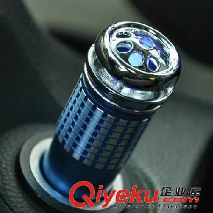 藍色款 車用氧吧 負離子車載空氣凈化器 除臭味殺菌清新器原始圖片3