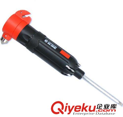 六合一安全錘汽車救生錘 破窗器 多功能手電筒應急必備錘原始圖片3