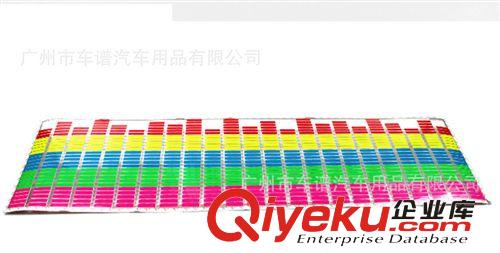 新款汽車音樂燈節奏燈LED聲控燈冷光音響后檔玻璃氣氛燈音樂閃電原始圖片3