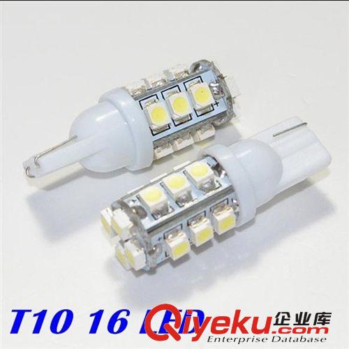 廠家直銷 汽車LED T10-16SMD-1210 閱讀燈/示寬燈/行車燈/儀表燈