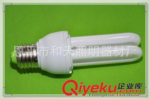 廠家批發(fā)三基色粉U型220V E14 節(jié)能燈散件