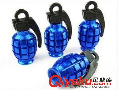 手雷鋁合金氣門帽 輪胎氣嘴帽 輪胎氣門嘴蓋 汽車個性氣門嘴帽原始圖片2