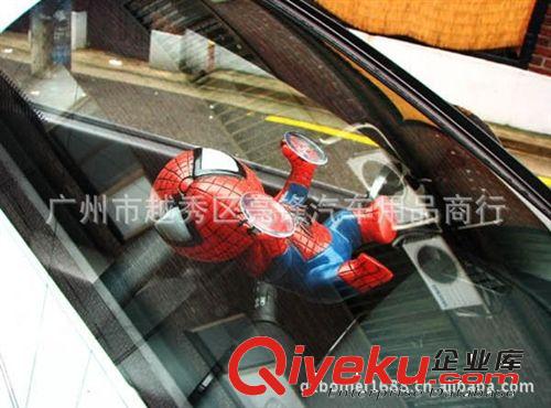 汽車飾品吸盤公仔蜘蛛俠裝飾品 車內(nèi)飾品掛件 車飾 吸盤公仔原始圖片3