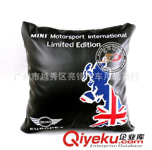 MINI迷你英國地圖旗款抱枕 迷你米字地圖旗抱枕 車用抱枕汽車靠枕