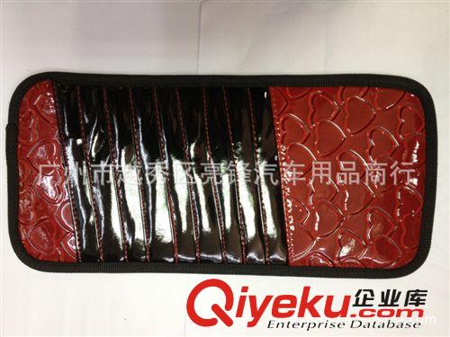 新款皮革遮陽板式CD夾/CD包 汽車gd時尚CD板 車用多功能CD夾原始圖片2