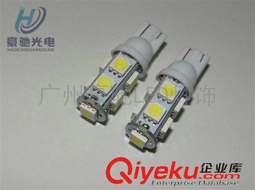 汽車LED 5050-9smd-T10 9燈 儀表燈/閱讀燈/牌照燈原始圖片3