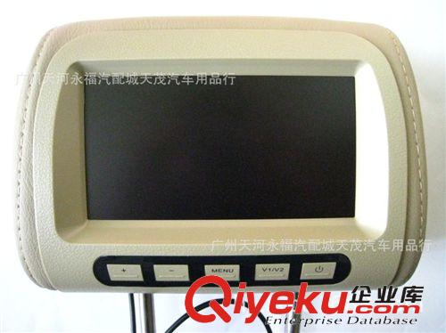 7寸通用頭枕顯示器 車載頭枕顯示器 高清數(shù)字屏 2路輸入 1對價格原始圖片3