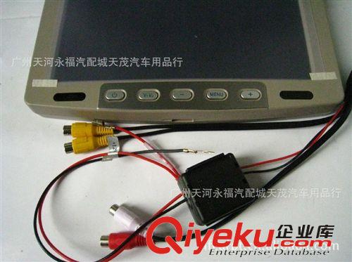 9寸吸頂顯示器 車載液晶顯示器 吸頂式顯示屏高清屏米黃色原始圖片2