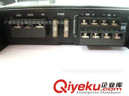 新款 第五元素豪華型四路汽車功放 E5-4080 四聲道功放 帶控制線原始圖片3