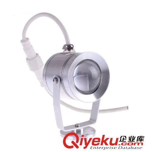新款10W RGB 12V 遙控七彩水底燈 LED水下燈喇叭口外殼配件原始圖片2