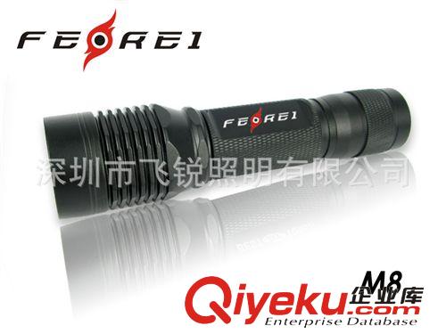 LED手電筒 飛銳 Cree MC-E 10W高功率高性能LED手電筒M8M9手電筒原始圖片3