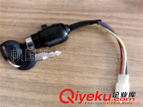 廠家供應三輪車鎖，兩線丁字型插件大頭鎖，綠佳電源鎖原始圖片3