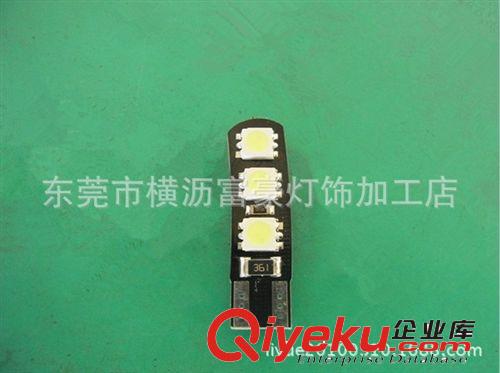 富豪T10 刀鋒6燈 led 解碼示寬燈 黑鋒 汽車小燈 各色 LED汽車燈