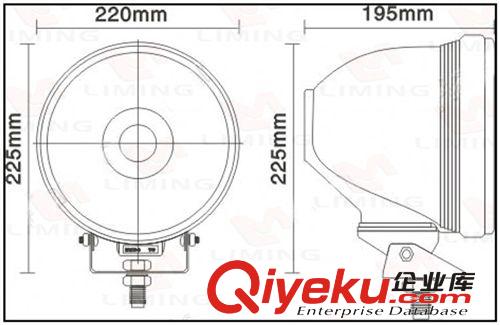 廠家直銷HID driving light  工作燈/船用探照燈/特種車燈