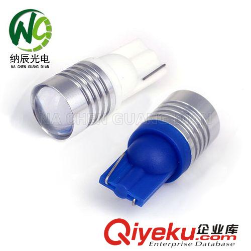 T10 CREE 透鏡示寬燈 LED示寬燈 小燈牌照燈 冰藍(lán)色 9W