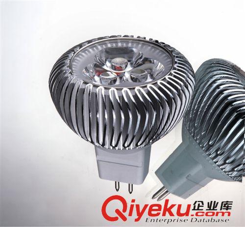 歐和照明：3x1W LED射燈燈杯 低壓12V，MR16燈頭/E27/GU10質(zhì)保1年原始圖片3