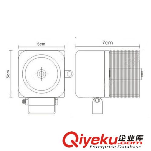 angeno 10W 經(jīng)典老款汽車(chē)大功率CREE芯片LED工作燈 暢銷(xiāo)美國(guó)