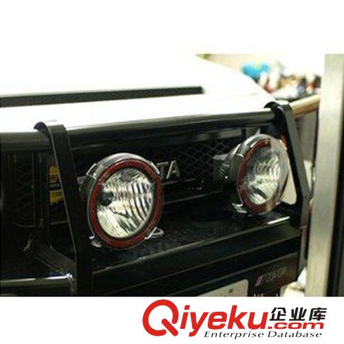 angeno 12v 24V 35W 7寸HID氙氣燈 越野燈（黑色帶紅圈）原始圖片2