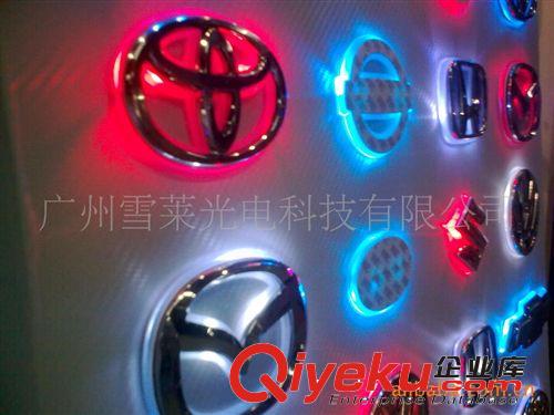 豐田卡羅拉 凱美瑞 銳志 新威馳 LED 雙色車標(biāo)燈 車標(biāo)背燈 尾標(biāo)原始圖片2