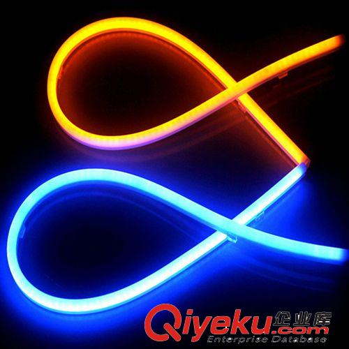 新款 光導(dǎo)效果LED雙色軟燈條 淚眼 示寬燈原始圖片3