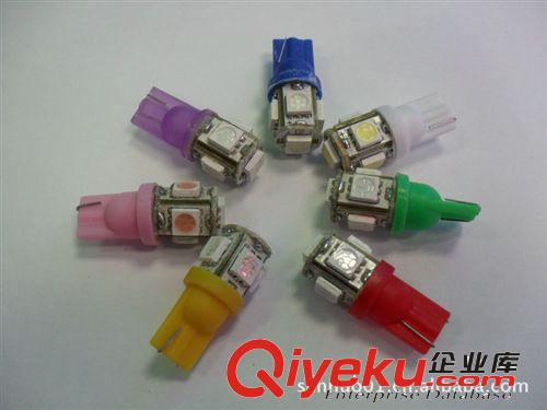 汽車LED LED小燈( T10 5SMD 5050芯片)示寬燈/儀表燈/閱讀燈