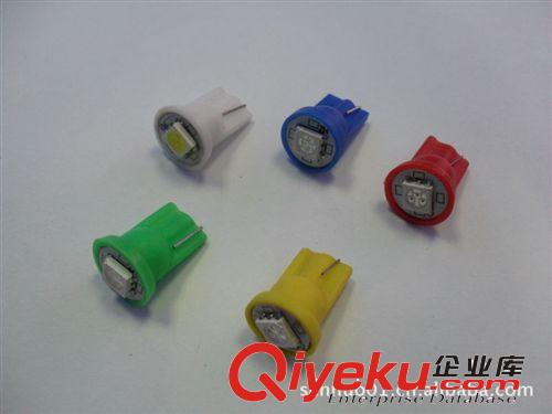 汽車LED 銷量{zd0}LED( T10 1SMD 5050芯片)示寬燈/儀表燈/閱讀燈