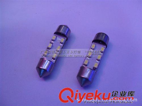 汽車LED雙尖 6SMD-31mm-1206 閱讀燈/車頂燈/牌照燈/后備箱燈