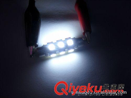 汽車LED雙尖 12SMD-41mm-5050 閱讀燈/車頂燈/牌照燈/后備箱燈原始圖片2