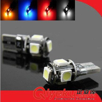 T10-5SMD13SMD高亮5050LED示寬燈帶解碼 牌照燈閱讀燈汽車行車燈原始圖片2