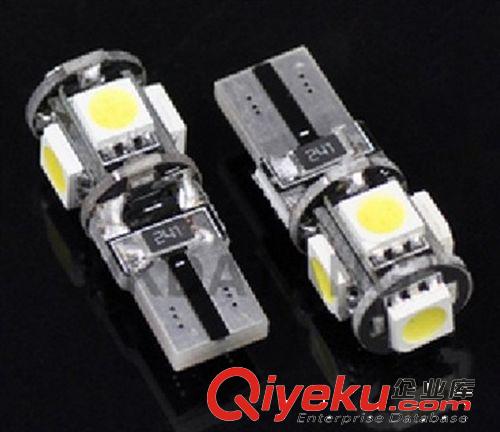 T10-5SMD13SMD高亮5050LED示寬燈帶解碼 牌照燈閱讀燈汽車行車燈原始圖片3