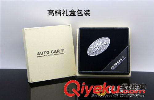 汽車香水 車載車用香水 帶鉆水晶車標 gd 出風口香水雪佛蘭原始圖片2