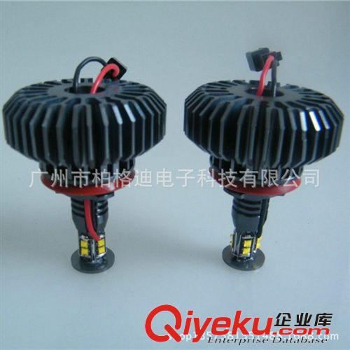 廠家大量供應(yīng)E92E93(H8V)10W  LED大功率汽車天使眼 LED大燈
