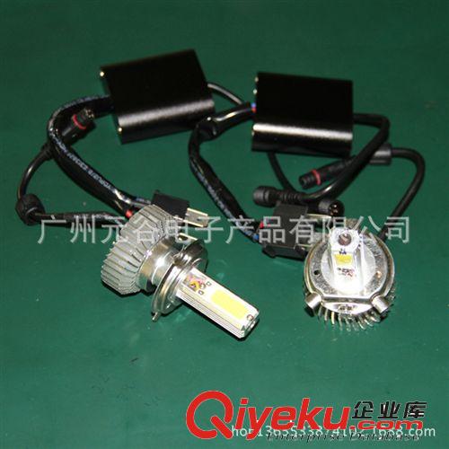 摩托車led大燈 電動車大燈改裝 電動車LED大燈 H4 H6 COB  h4led