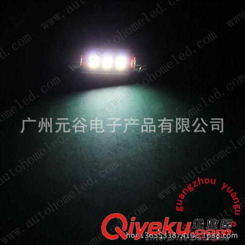 雙尖LED5630散熱解碼燈 CANBUS解碼牌照燈閱讀燈車頂燈3燈原始圖片3